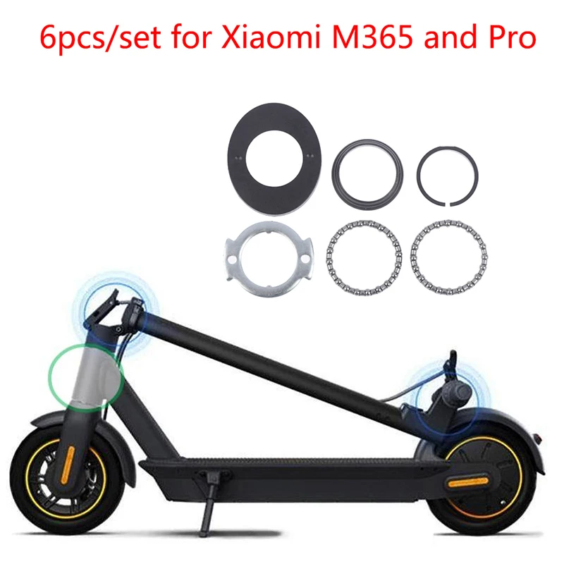 1 Set Of Electric Scooter Wrist Kit For Xiaomi M365 And Pro 6-piece Bowl Ball Steering Assembly Plastic Ring
1 Set Of Electric Scooter Wrist Kit For Xiaomi M365 And Pro 6-piece Bowl Ball Steering Assembly Plastic Ring
