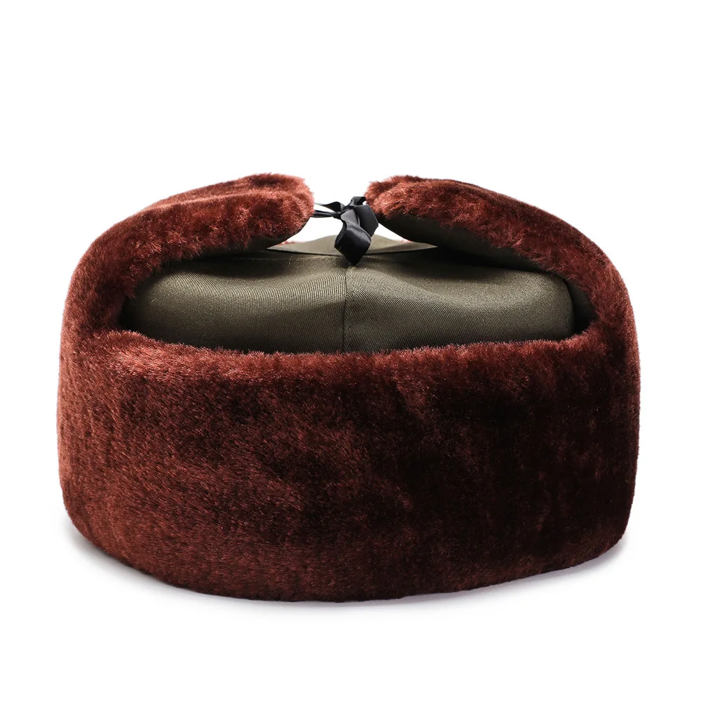 2020 зимние теплые шапки-бомберы для мужчин утепленная мягкая русская ушанка с