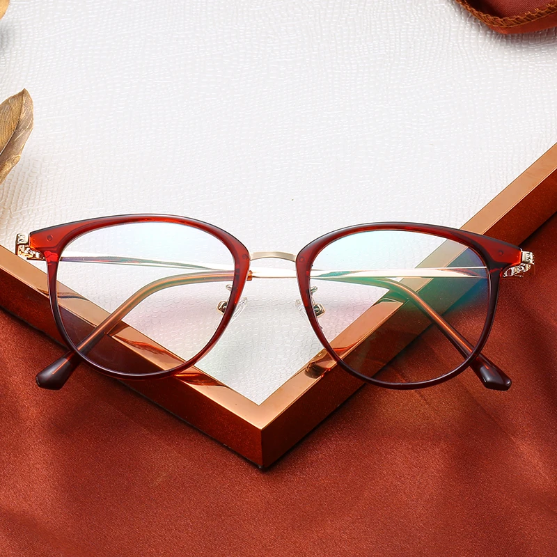 LAMOFUR Vintage Women's Glasses Frame Men Metal Optical Eyeglasses 2021 Fashion Transparent Spectacles 54C-168 
LAMOFUR Vintage Women's Glasses Frame Men Metal Optical Eyeglasses 2021 Fashion Transparent Spectacles 54C-168