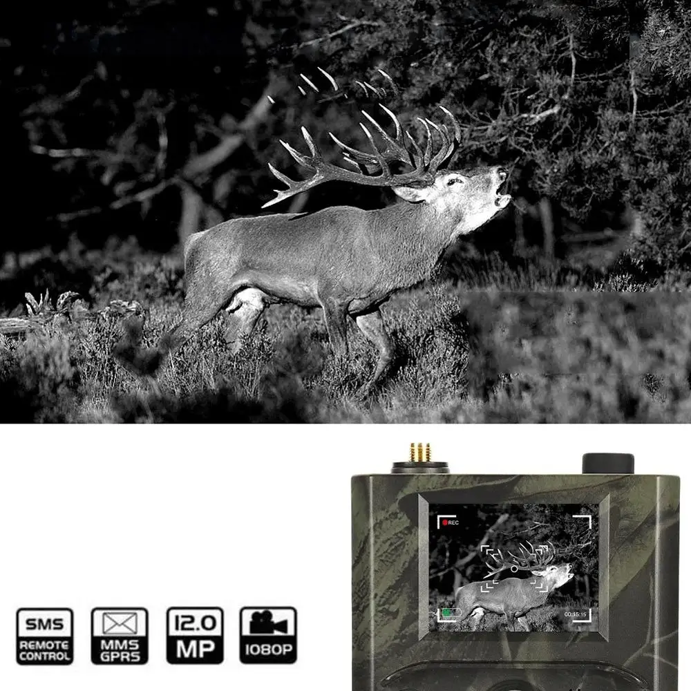 HC-300M 16MP 940nm Night Vision caza Hunting Camera MMS Camera Trap Trail Camera MMS GSM GPRS 2G Photo Traps Wild Cameras
HC-300M 16MP 940nm Night Vision caza Hunting Camera MMS Camera Trap Trail Camera MMS GSM GPRS 2G Photo Traps Wild Cameras
