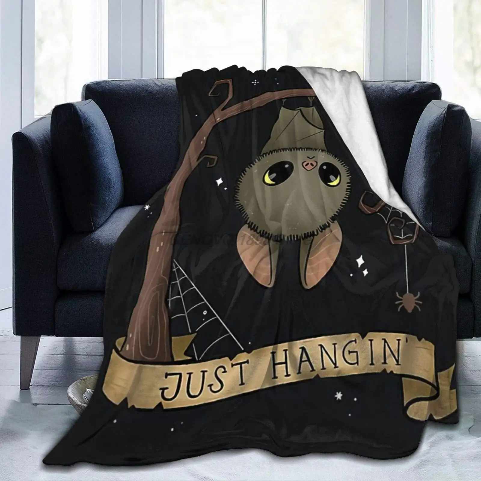 Just Halloween Cute Hanging Bat Spooky Ultra-Soft Micro Fleece Blanket Couch for Adults Or Kids
Just Halloween Cute Hanging Bat Spooky Ultra-Soft Micro Fleece Blanket Couch for Adults Or Kids