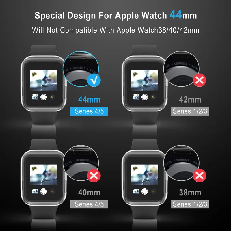 Suitable for Apple Watch screen protective case 44mm 40mm iWatch 6 5 4 3 42mm 38mm tempered glass pure color frosted 9H tempered
Suitable for Apple Watch screen protective case 44mm 40mm iWatch 6 5 4 3 42mm 38mm tempered glass pure color frosted 9H tempered