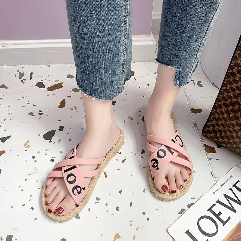 Women's summer beach 2020 fashion cool slippers cross bear flat bottom casual slippers
Women's summer beach 2020 fashion cool slippers cross bear flat bottom casual slippers