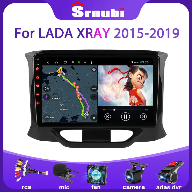 Srnubi 9" Android 10 DSP For Lada Xray 2015-2019 Car Radio Multimedia Video Player Navigation GPS 2 din 6G+128G Carplay Auto DVD
Srnubi 9" Android 10 DSP For Lada Xray 2015-2019 Car Radio Multimedia Video Player Navigation GPS 2 din 6G+128G Carplay Auto DVD