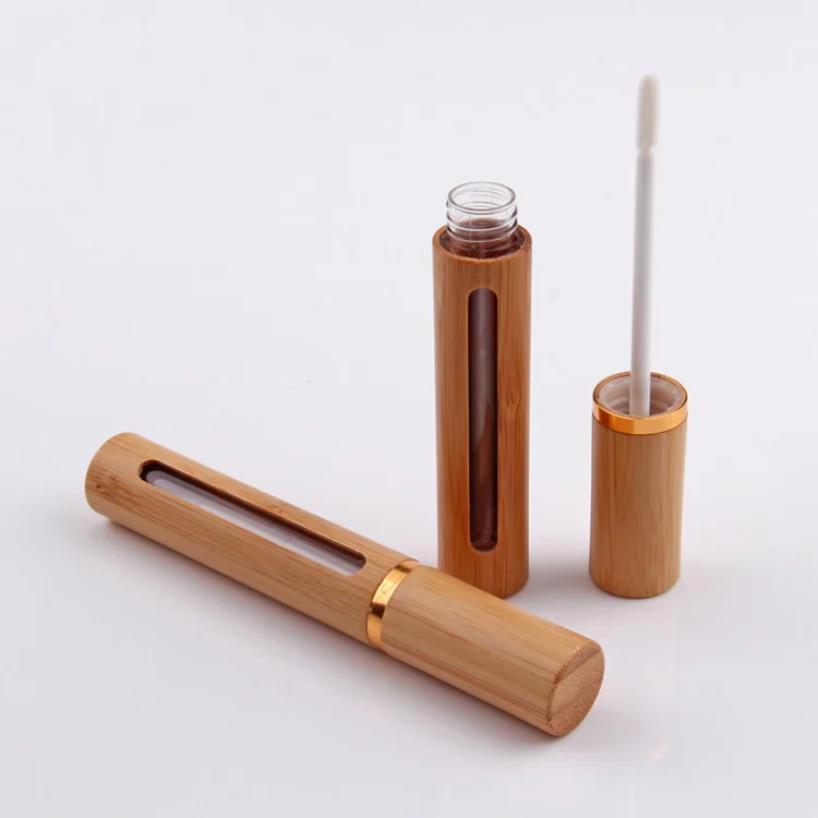 6ml Wholesale Nature Bamboo Wood Lip Gloss Packaging Tubes With Window DIY Tool Cylindrical Lip Gloss Tubes Containers Bottles
6ml Wholesale Nature Bamboo Wood Lip Gloss Packaging Tubes With Window DIY Tool Cylindrical Lip Gloss Tubes Containers Bottles