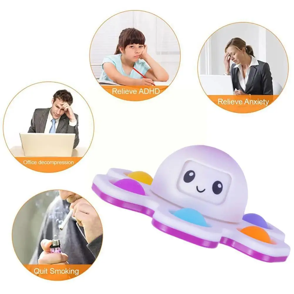 Простая игрушка-пузырь с зажимами сжимаемая плюшевая тарелка для снятия стресса обучающая сжимаемая игрушка для взрослых антистрессовый ф... 
Простая игрушка-пузырь с зажимами сжимаемая плюшевая тарелка для снятия стресса обучающая сжимаемая игрушка для взрослых антистрессовый ф...
