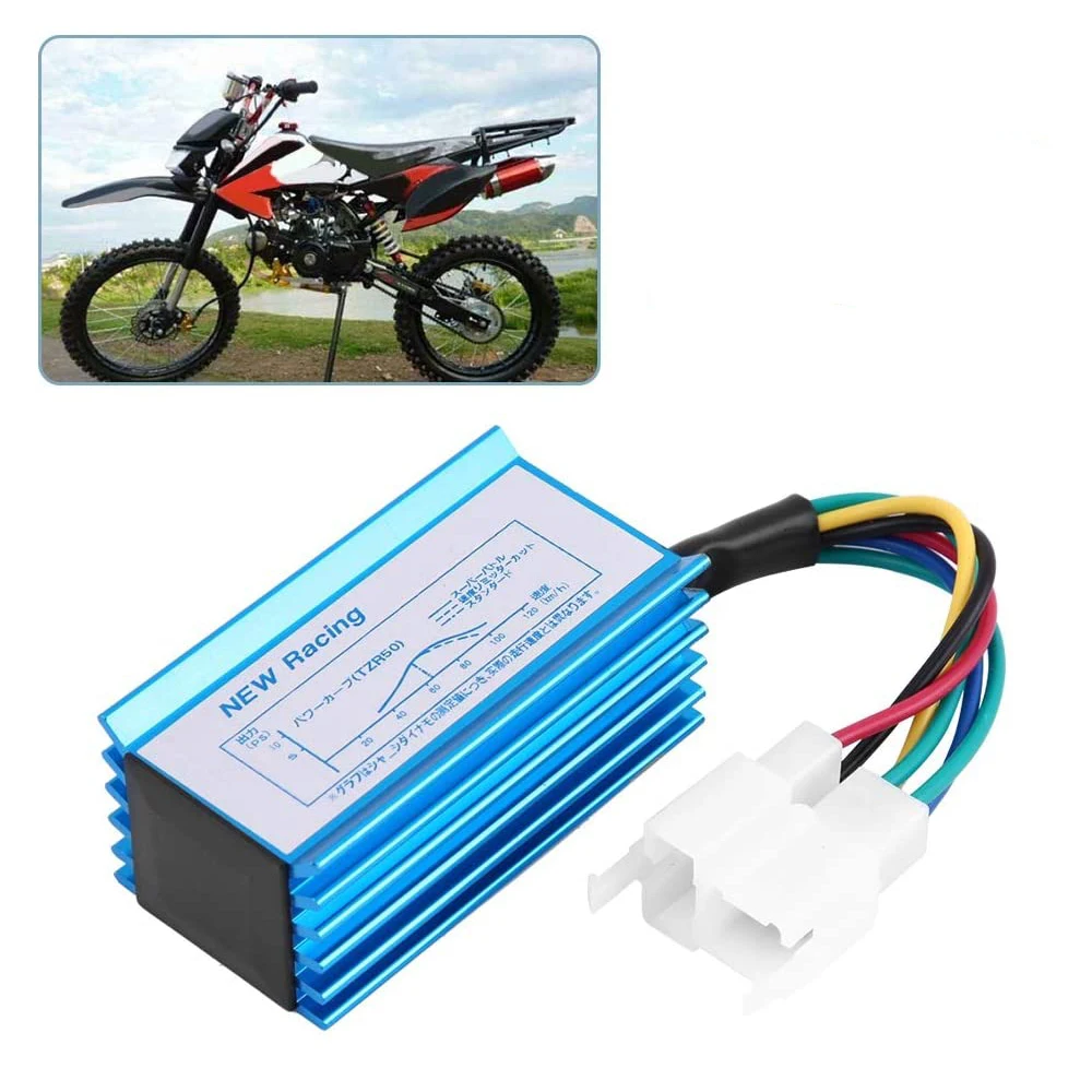 Motorcycle Ignition Motorcycle 6 Pin Racing CDI Box Ignition Coil for GY6 50cc 125cc 150cc Moped Scooter ATV Quad
Motorcycle Ignition Motorcycle 6 Pin Racing CDI Box Ignition Coil for GY6 50cc 125cc 150cc Moped Scooter ATV Quad