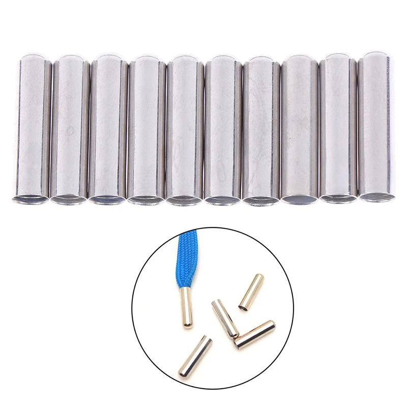 10PCS/Set Seamless Metal Shoelaces Tips Head Replacement Repair Aglets DIY Sneaker Kits 4.5*18mm/3.5*20mm
10PCS/Set Seamless Metal Shoelaces Tips Head Replacement Repair Aglets DIY Sneaker Kits 4.5*18mm/3.5*20mm