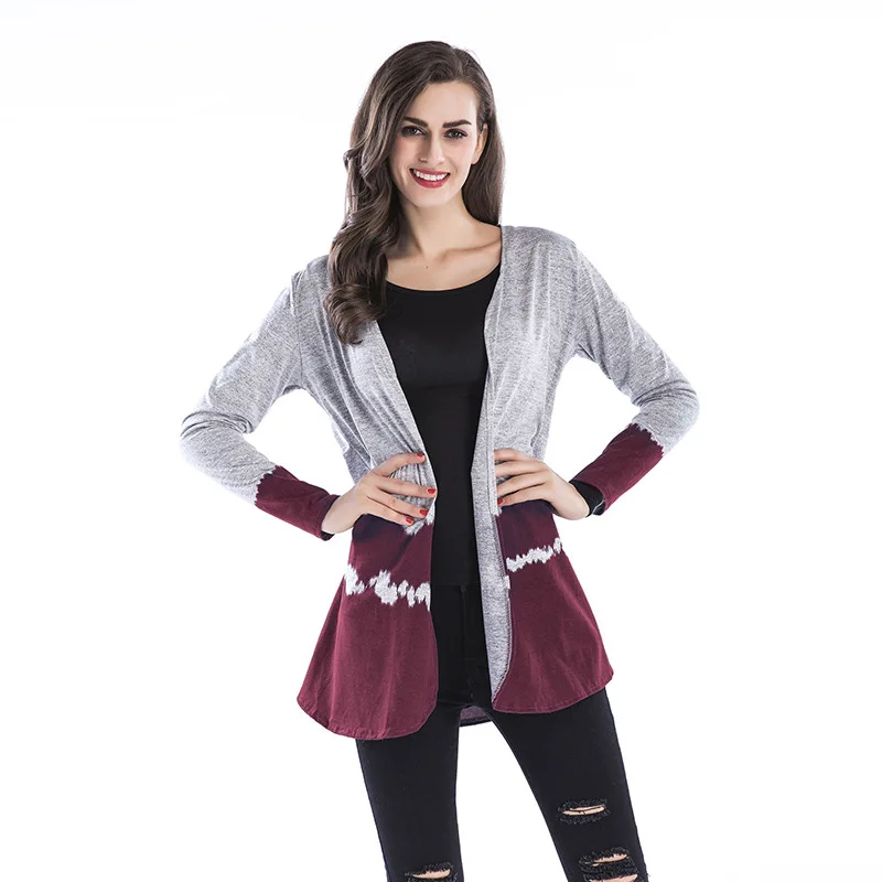Женский кардиган средней длины, универсальный трикотажный кардиган, Осень-зима 2020
Женский кардиган средней длины, универсальный трикотажный кардиган, Осень-зима 2020