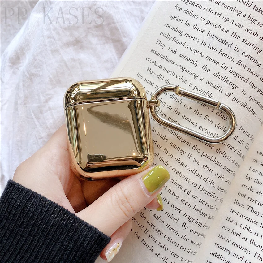 Luxury Plated Gold Case For Apple Airpods Pro 1 2 Cover For Air Pods Case Glossy Plating Wireless Bluetooth Earphone Protective
Luxury Plated Gold Case For Apple Airpods Pro 1 2 Cover For Air Pods Case Glossy Plating Wireless Bluetooth Earphone Protective