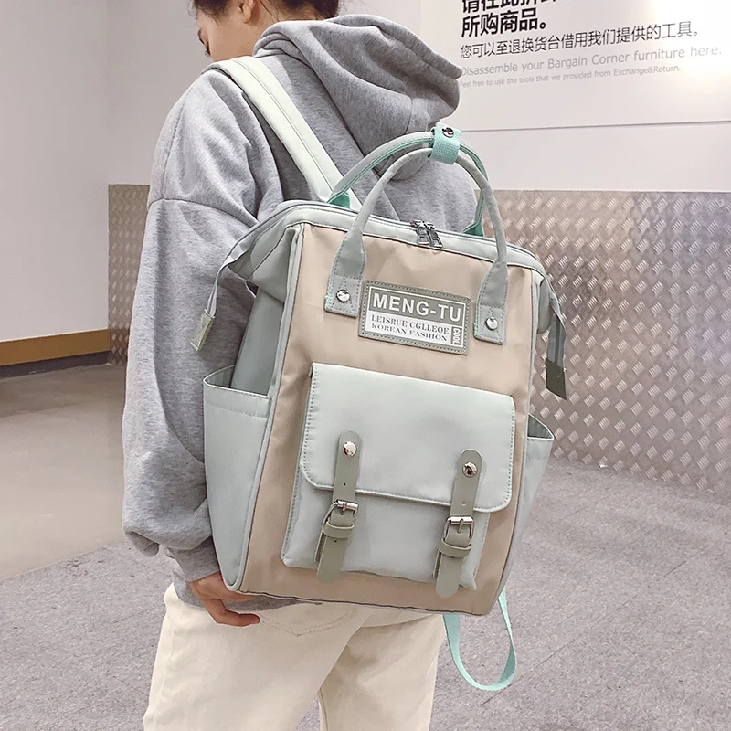 Large Nylon Women Backpack New Trend Female Backpack New School Bag Teenage Student Girl School Backpack Female Shoulder Bags
Large Nylon Women Backpack New Trend Female Backpack New School Bag Teenage Student Girl School Backpack Female Shoulder Bags