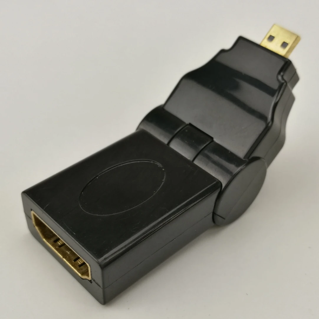 Micro HDMI Male To HDMI Female 90 180 Degrees Can Be Adjusted Rotating Swivel Right Angled Adapter 30pcs/lot
Micro HDMI Male To HDMI Female 90 180 Degrees Can Be Adjusted Rotating Swivel Right Angled Adapter 30pcs/lot
