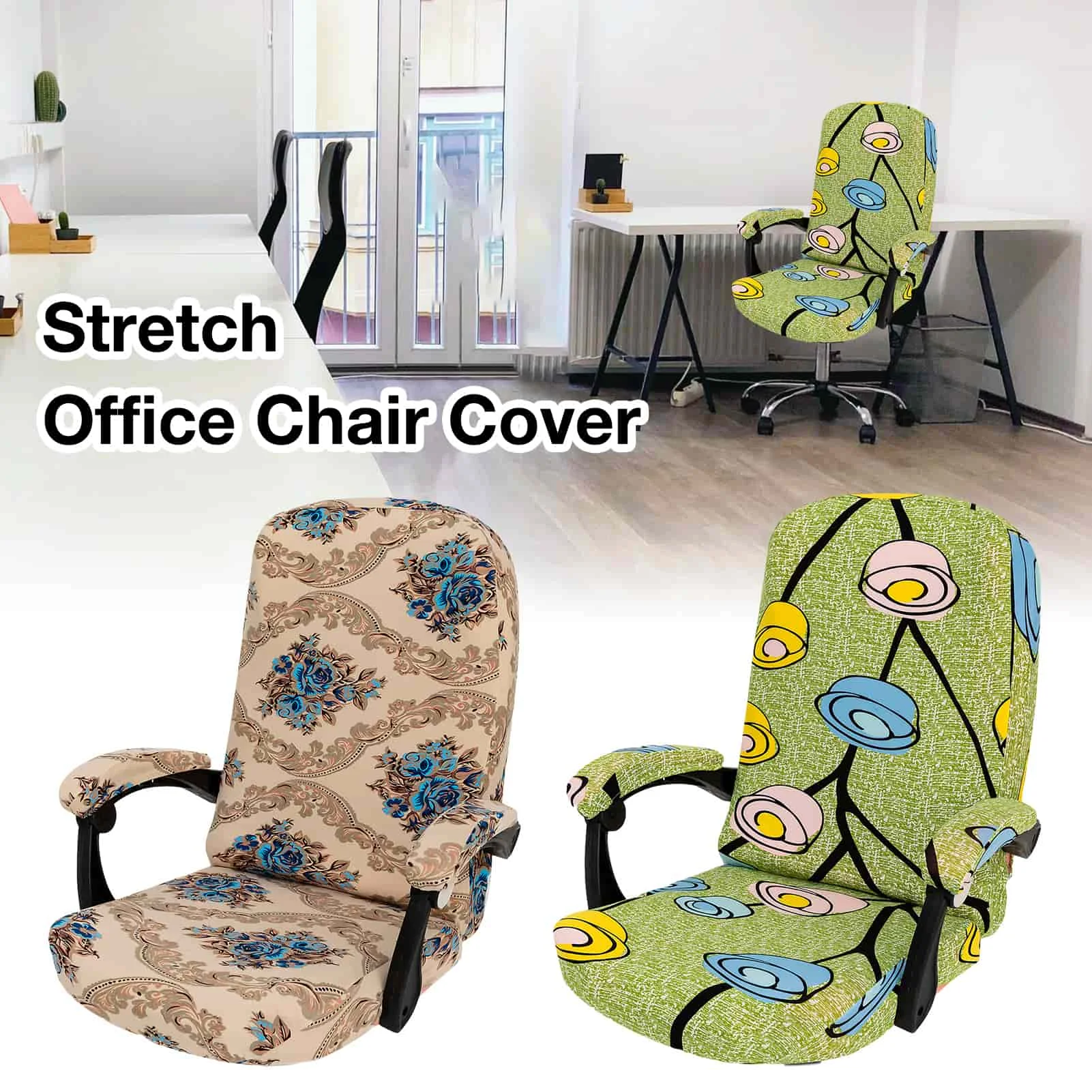Cover For Computer Chair Water Resistant Jacquard Office Chair Slipcover Elastic For Home Armchair 1PCS
Cover For Computer Chair Water Resistant Jacquard Office Chair Slipcover Elastic For Home Armchair 1PCS