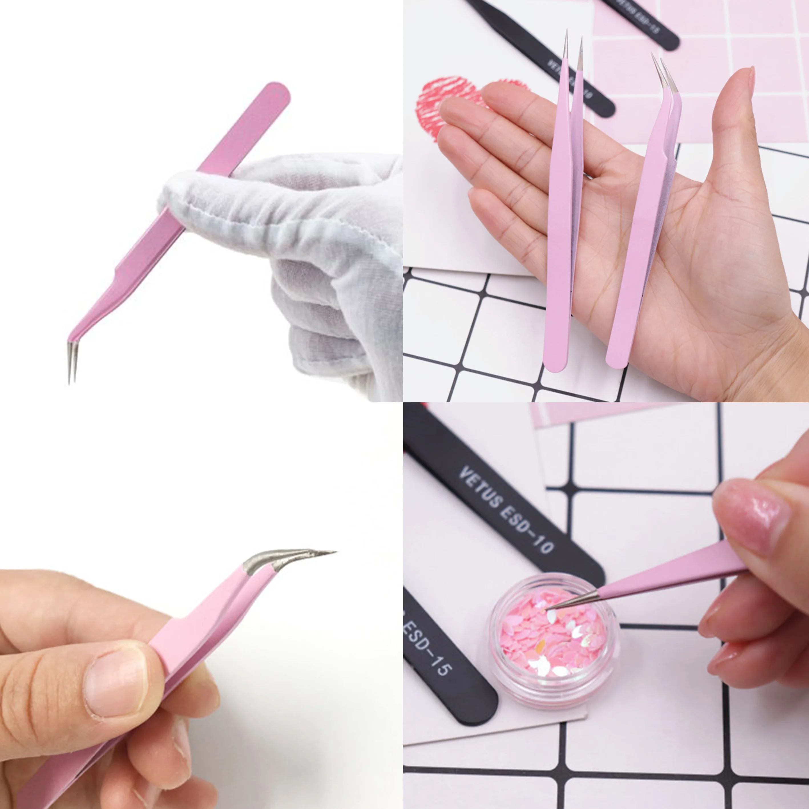 2pcs Stainless Steel Black Curved Straight Eyebrow Tweezers Eyelash Extensions Nipper Picking Tool False Eyelash Nail Art Nipper
2pcs Stainless Steel Black Curved Straight Eyebrow Tweezers Eyelash Extensions Nipper Picking Tool False Eyelash Nail Art Nipper