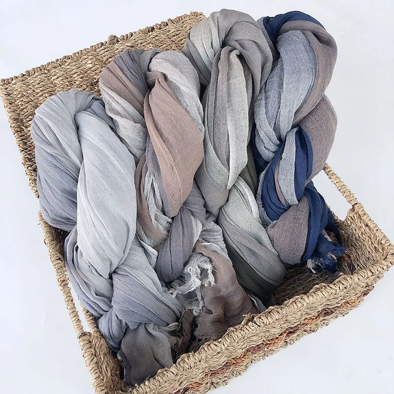 Fashion Retro Old Color Matching Men's Scarf Versatile Business Leisure Thin Pure Cotton Scarf Spring And Autumn New Products
Fashion Retro Old Color Matching Men's Scarf Versatile Business Leisure Thin Pure Cotton Scarf Spring And Autumn New Products