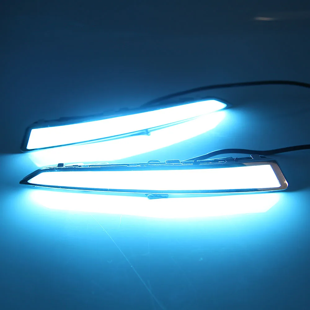 2Pcs/set LED DRL Daytime Running Lights For Ford Kuga Escape With Turning Signal Lamps Car accessories
2Pcs/set LED DRL Daytime Running Lights For Ford Kuga Escape With Turning Signal Lamps Car accessories
