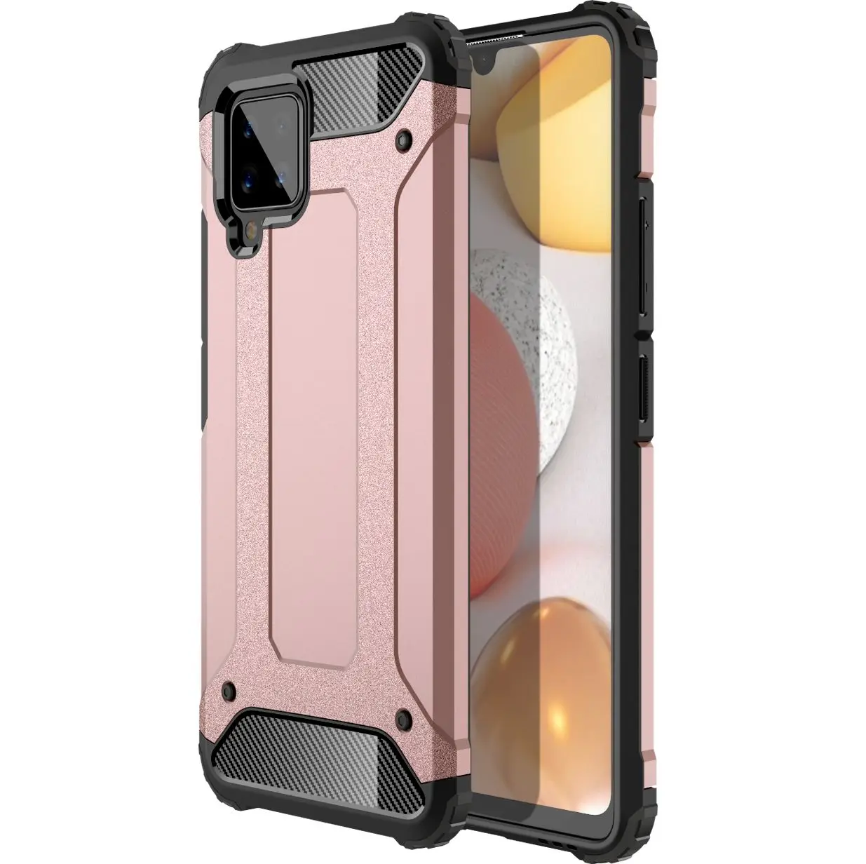 Shockproof Rugged Armor Phone Case For Samsung Galaxy A82 A22 5G A42 A52 A72 A32 A12 A21S Four Corne Anti-Fall Protector Cover
Shockproof Rugged Armor Phone Case For Samsung Galaxy A82 A22 5G A42 A52 A72 A32 A12 A21S Four Corne Anti-Fall Protector Cover