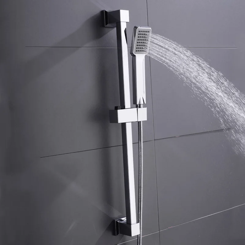 High-Quality Stainless Steel Wall-Mounted Adjustable Slide Bar And Hand Shower Set With Hose Standpipe Slide Bar
High-Quality Stainless Steel Wall-Mounted Adjustable Slide Bar And Hand Shower Set With Hose Standpipe Slide Bar