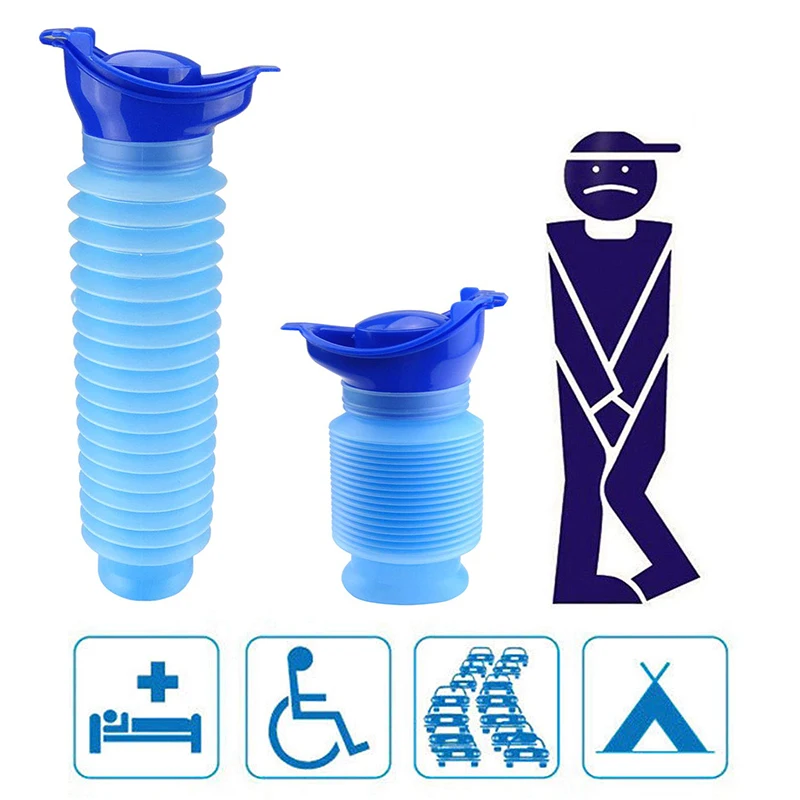 High Quality Male and Female Emergency Portable Urinal Go out Travel Camping Car Toilet Pee Bottle 750ml Blue Urinal 1Pc
High Quality Male and Female Emergency Portable Urinal Go out Travel Camping Car Toilet Pee Bottle 750ml Blue Urinal 1Pc