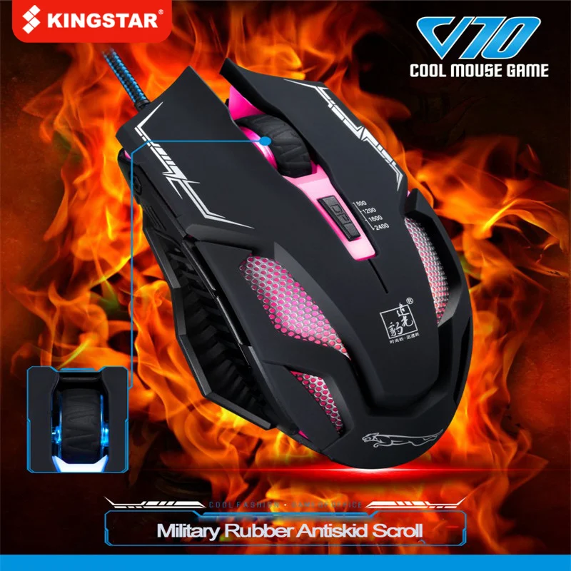 V10 Wired USB Mouse Cool 7 Colour Breathing Lamp For Video Game Mouse Laptop Office PC Peripherals Mice
V10 Wired USB Mouse Cool 7 Colour Breathing Lamp For Video Game Mouse Laptop Office PC Peripherals Mice