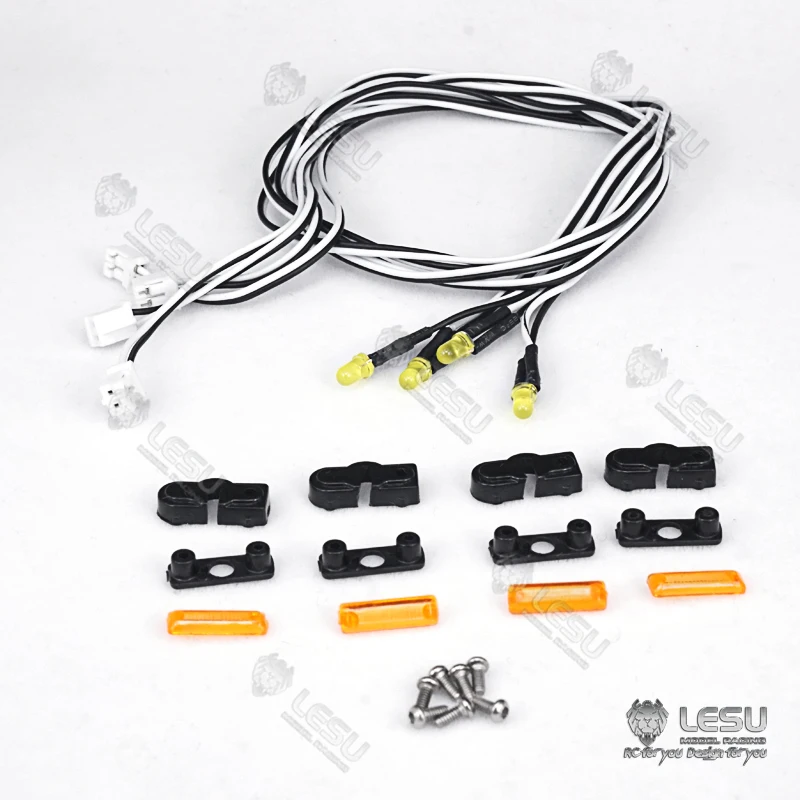 LESU Side Skirt Lights LED Clearance Lamps for 1/14 RC DIY TAMIYA Tractor Truck Scale Model Dumper Trailer
LESU Side Skirt Lights LED Clearance Lamps for 1/14 RC DIY TAMIYA Tractor Truck Scale Model Dumper Trailer