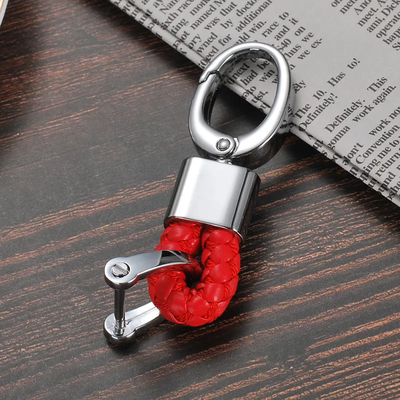 Leather Handwoven Car Keychain Key Fob Clip Hand-woven Buckle Key Rings Gift for Son Men Keyfob Ggsf9 1st Car Key Chain JAF29DY
Leather Handwoven Car Keychain Key Fob Clip Hand-woven Buckle Key Rings Gift for Son Men Keyfob Ggsf9 1st Car Key Chain JAF29DY