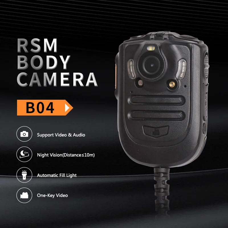 B04 Walkie Talkie Wireless Microphone RSM Body Camera Infrared Night Vision PTT Mini Portable Speaker Mic Two Way Radio
B04 Walkie Talkie Wireless Microphone RSM Body Camera Infrared Night Vision PTT Mini Portable Speaker Mic Two Way Radio