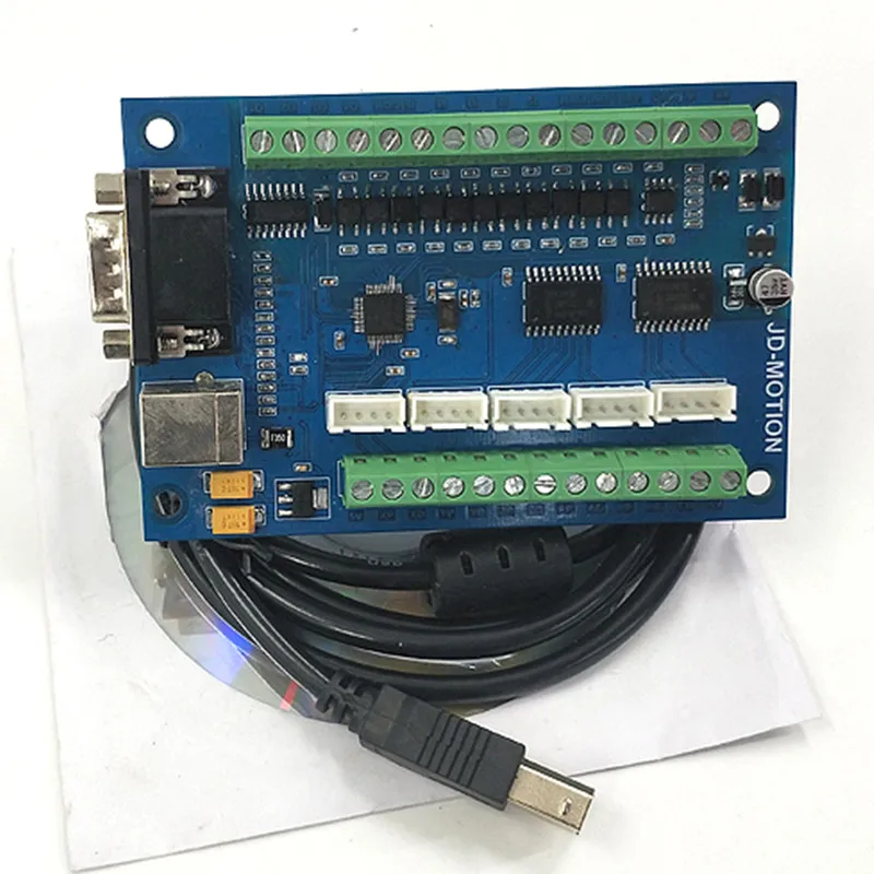 new MACH3 USB 5 Axis 100KHz USB CNC Smooth Stepper Motion Controller card breakout board + High-quality industrial hand wheel
new MACH3 USB 5 Axis 100KHz USB CNC Smooth Stepper Motion Controller card breakout board + High-quality industrial hand wheel
