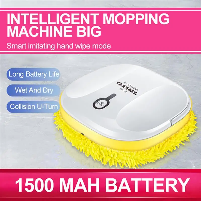 Smart Mopping Robot,Automatic Floor Mopping Robot Wet And Dry, Sweeping Robot Smart Vacuum Cleaner Cleaning Tool Home Cleaning
Smart Mopping Robot,Automatic Floor Mopping Robot Wet And Dry, Sweeping Robot Smart Vacuum Cleaner Cleaning Tool Home Cleaning