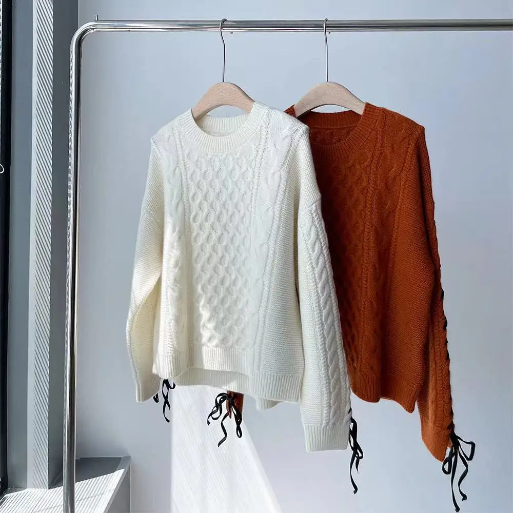 Runway Fashion Women Sweater 2021 High Quality Winer Jacquard Long Sleeve Knitted Cashmere Pullover Sweater
Runway Fashion Women Sweater 2021 High Quality Winer Jacquard Long Sleeve Knitted Cashmere Pullover Sweater