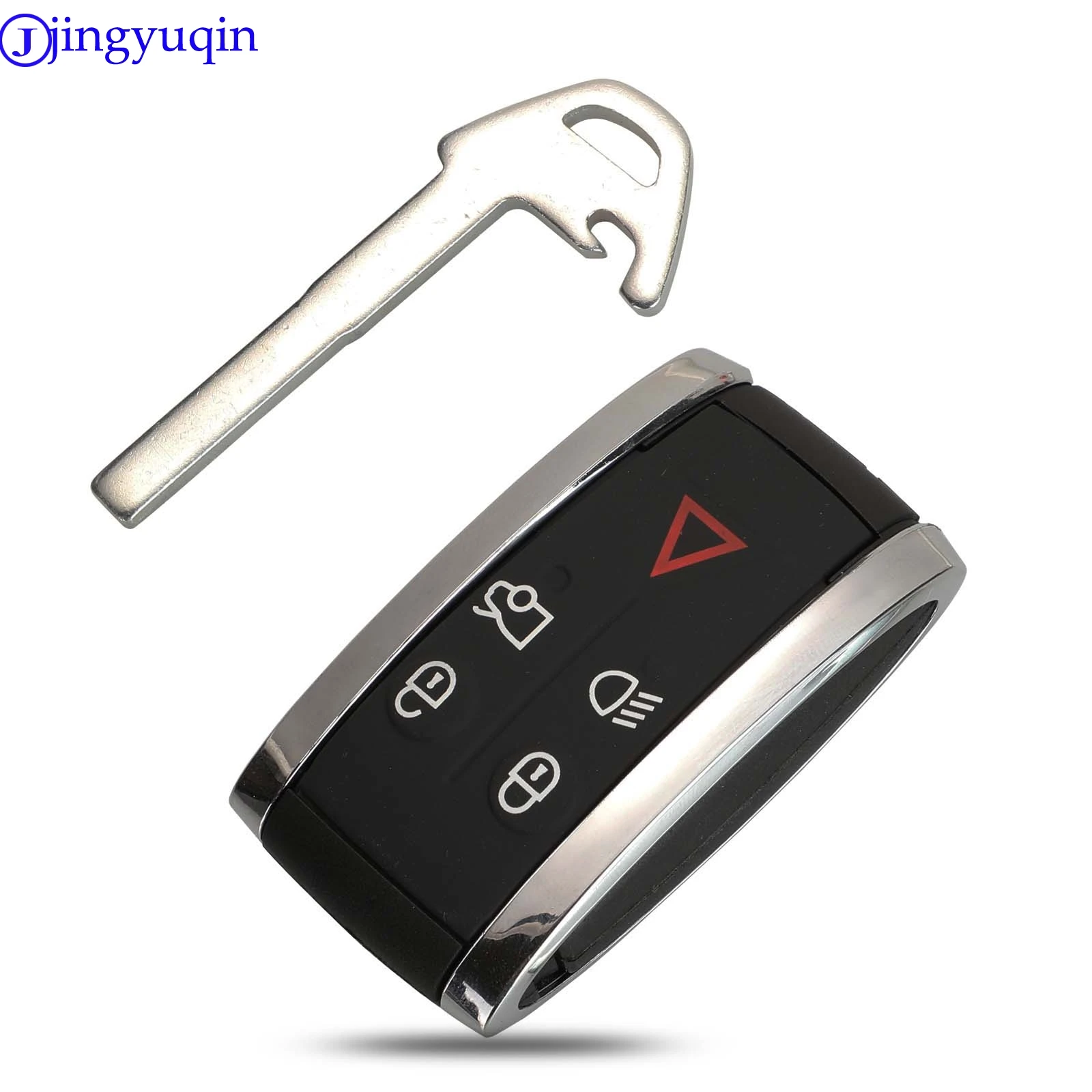Jingyuqin 5 кнопочный чехол для дистанционного ключа Jaguar X XF XK XKR New Smart Prox корпус +