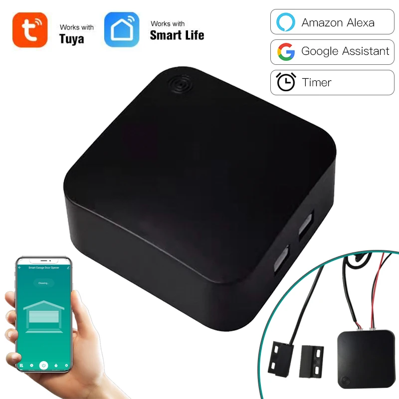 Смарт-Открыватель для гаражных дверей Tuya, Wi-Fi, приложение Smart Life, беспроводной пульт дистанционного управления, монитор в режиме реального в...
Смарт-Открыватель для гаражных дверей Tuya, Wi-Fi, приложение Smart Life, беспроводной пульт дистанционного управления, монитор в режиме реального в...