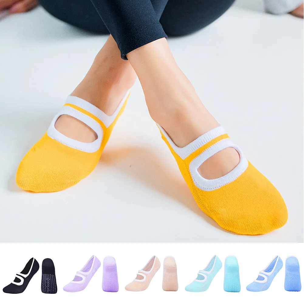 6 Colors Women Yoga Fitness Socks Silicone Non Slip Pilates Socks Cotton Breathable Sports Socks 1 Pair
6 Colors Women Yoga Fitness Socks Silicone Non Slip Pilates Socks Cotton Breathable Sports Socks 1 Pair