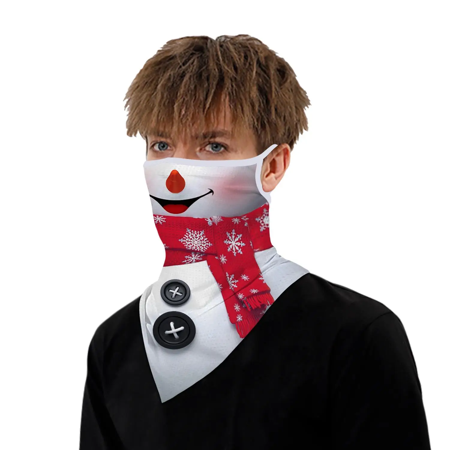 Fashion Christmas Carnival 3D Stereo Print Triangle Bandana Half Face Cosplay Santa Claus Unisex Reutilizable Bandana Gift
Fashion Christmas Carnival 3D Stereo Print Triangle Bandana Half Face Cosplay Santa Claus Unisex Reutilizable Bandana Gift