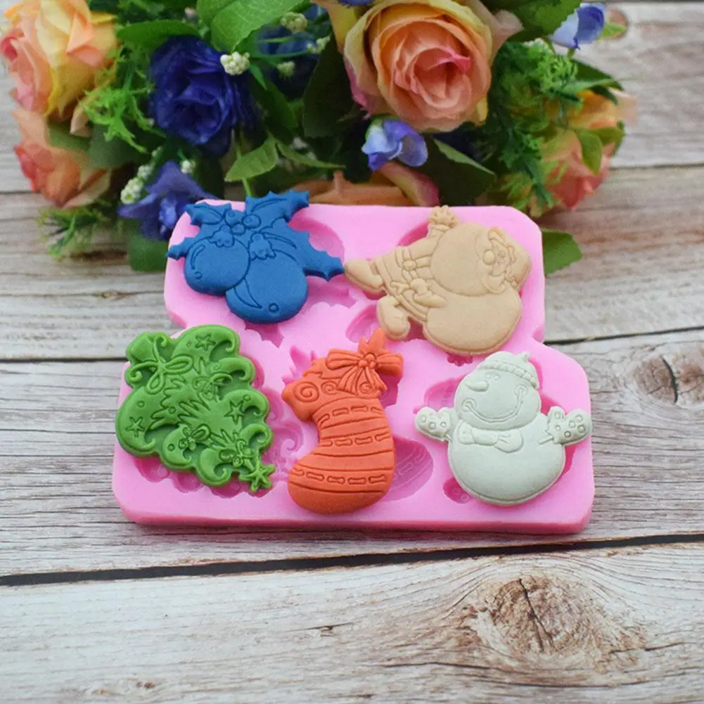 2022 All For Cakes DecorSanta Claus Christmas Tree Christmas Socks Christmas Series Silicone Fondant Cake Mold
2022 All For Cakes DecorSanta Claus Christmas Tree Christmas Socks Christmas Series Silicone Fondant Cake Mold