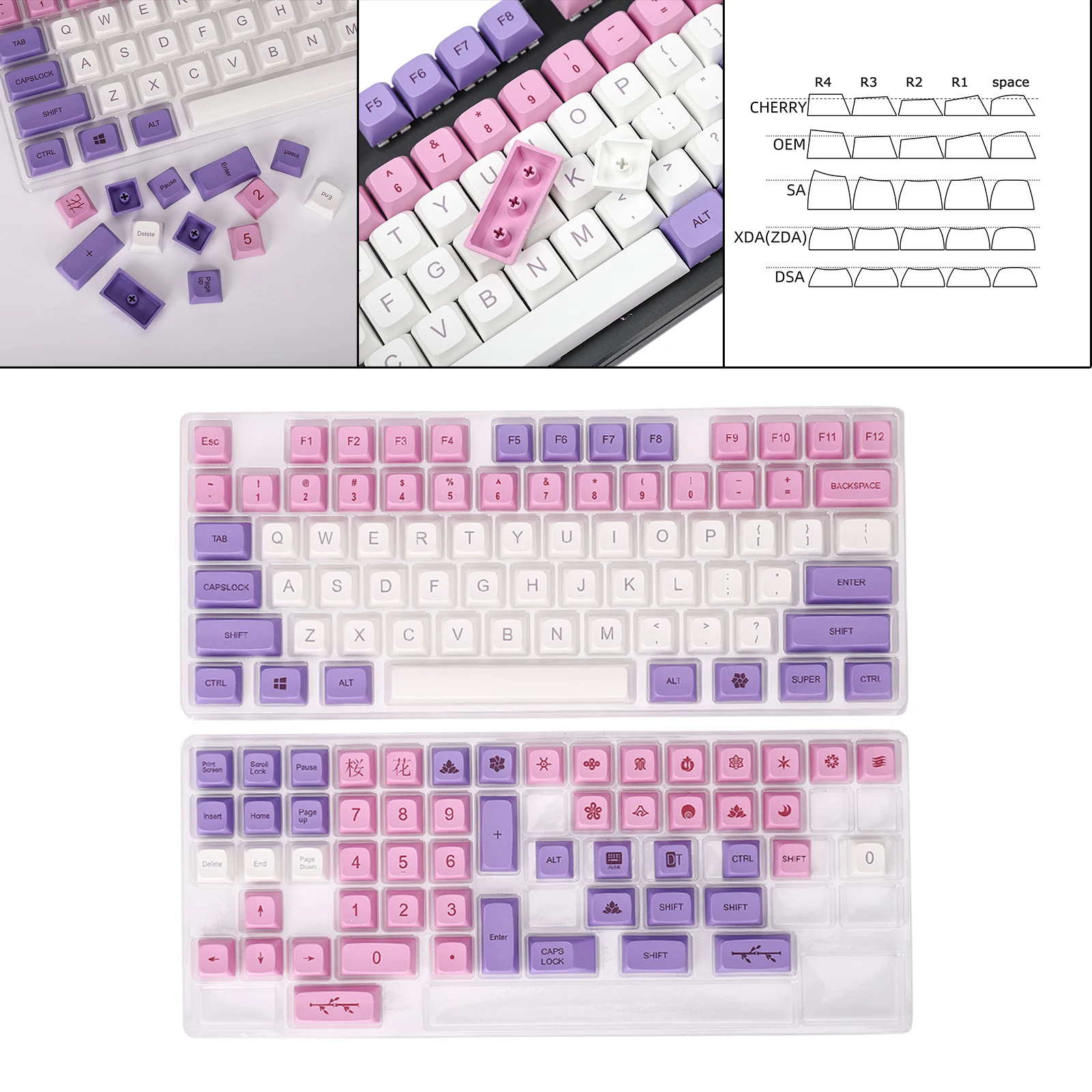 Комплекты колпачков для клавиш PBT 137 Keys XDA Profile для Cherry MX, удобные и изысканные
Комплекты колпачков для клавиш PBT 137 Keys XDA Profile для Cherry MX, удобные и изысканные