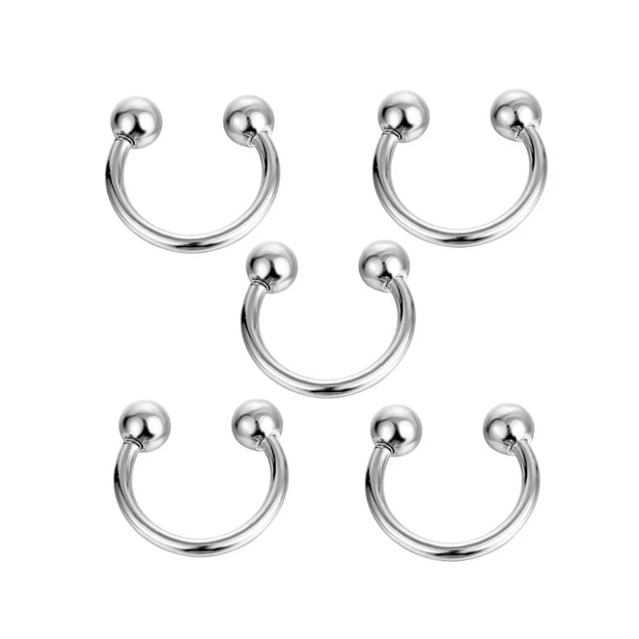 Eyebrow ring 316L stainless steel curved rod tapered spherical lip nail eyebrow nail tongue nail human body piercing jewelry
Eyebrow ring 316L stainless steel curved rod tapered spherical lip nail eyebrow nail tongue nail human body piercing jewelry