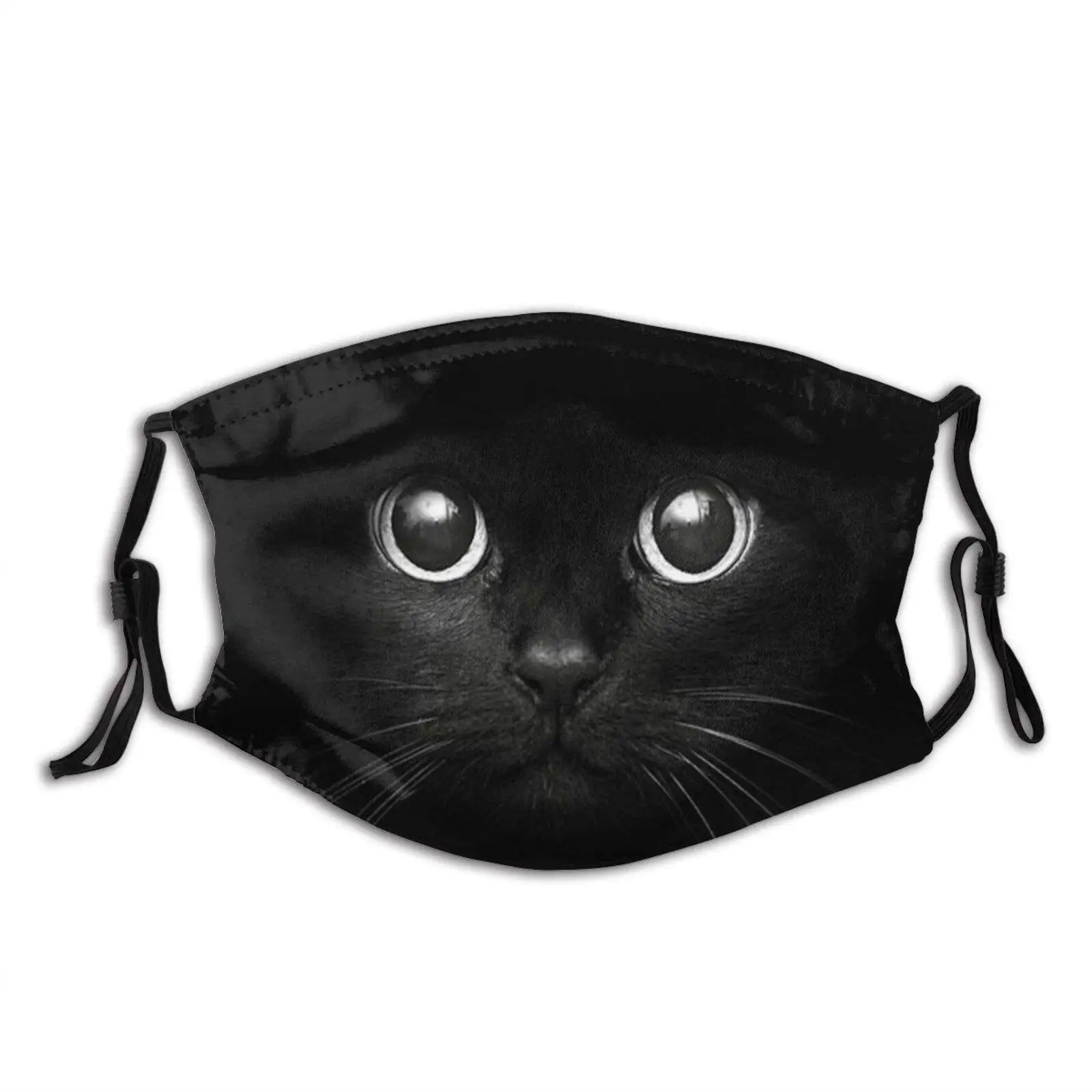 Funny Black Cat Eyes Cloth Face Mask With Filter Pocket Washable Face Bandanas Balaclava Dust-Proof Print Reusable Fabric Mask
Funny Black Cat Eyes Cloth Face Mask With Filter Pocket Washable Face Bandanas Balaclava Dust-Proof Print Reusable Fabric Mask