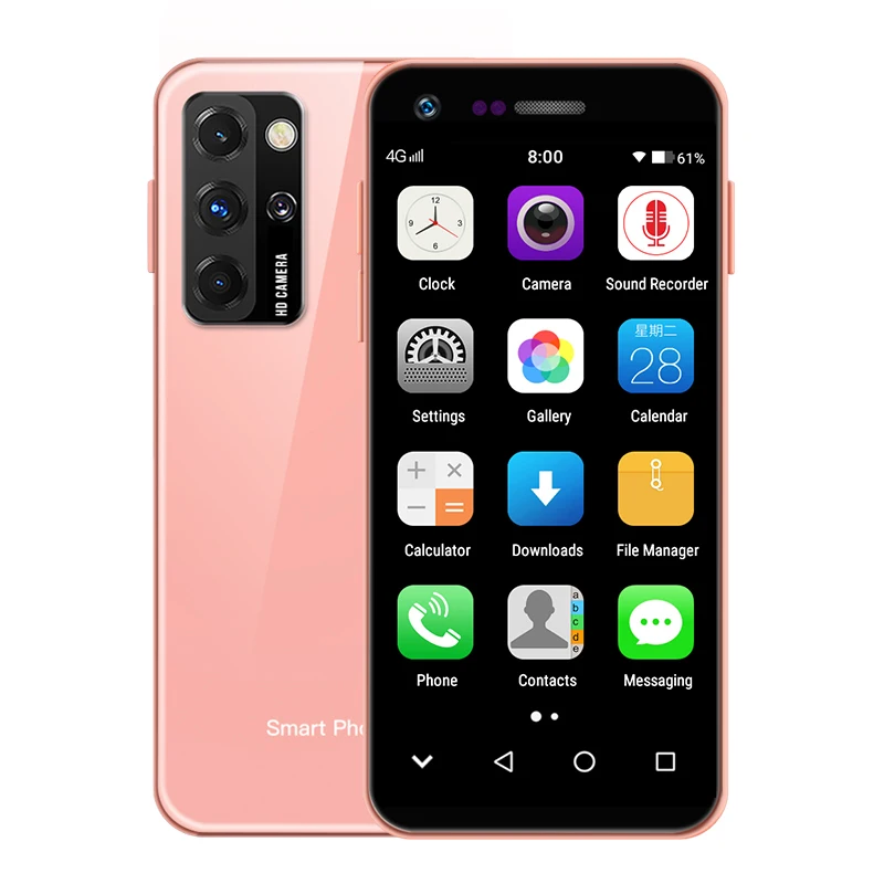 Global Version N5 3.0Inch Smartphone 4G Android 7.1 4GB+32GB Dual SIM Wifi GPS 100% Original Phone
Global Version N5 3.0Inch Smartphone 4G Android 7.1 4GB+32GB Dual SIM Wifi GPS 100% Original Phone