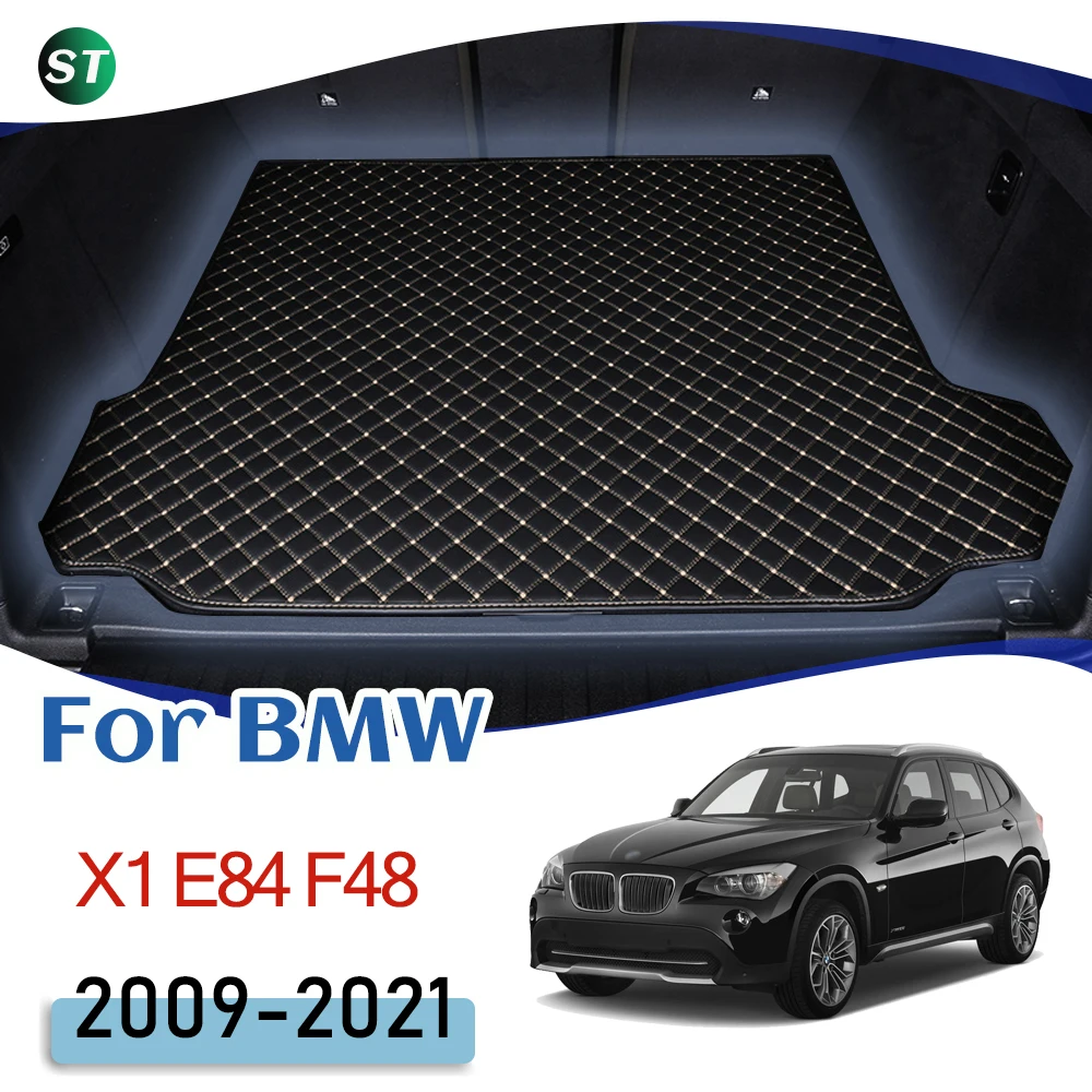 

Для BMW X1 E84 F48 2009-2021 кожаные багажнике автомобиля коврик для багажника коврик вкладыш коврик грузовой коврик ковер хвост Коврики для багажник...