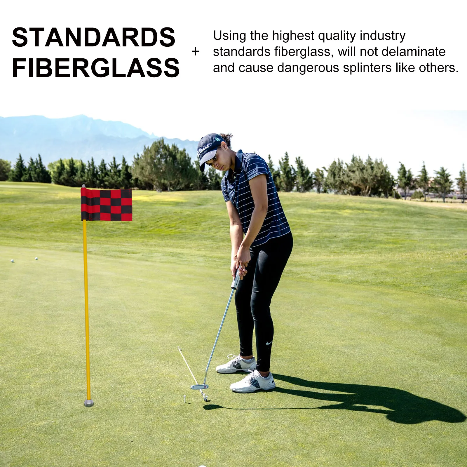 1 Set Golfs Flagstick Sturdy Prime Premium Durable Flagstick Flagpole For Practice
1 Set Golfs Flagstick Sturdy Prime Premium Durable Flagstick Flagpole For Practice