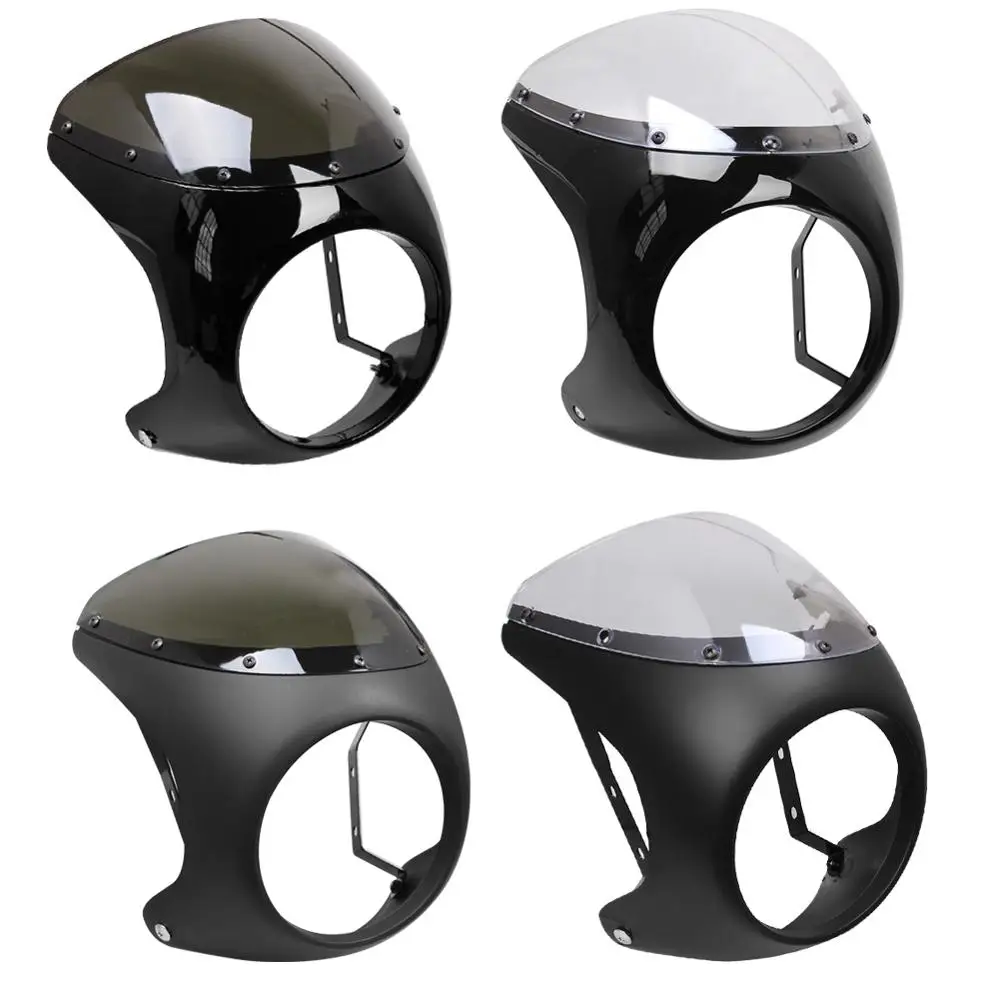 Motorcycle Universal Cafe Racer 7inch Headlight Handlebar Fairing Windshield Kits For Harley Sportster Bobber Touring Honda
Motorcycle Universal Cafe Racer 7inch Headlight Handlebar Fairing Windshield Kits For Harley Sportster Bobber Touring Honda