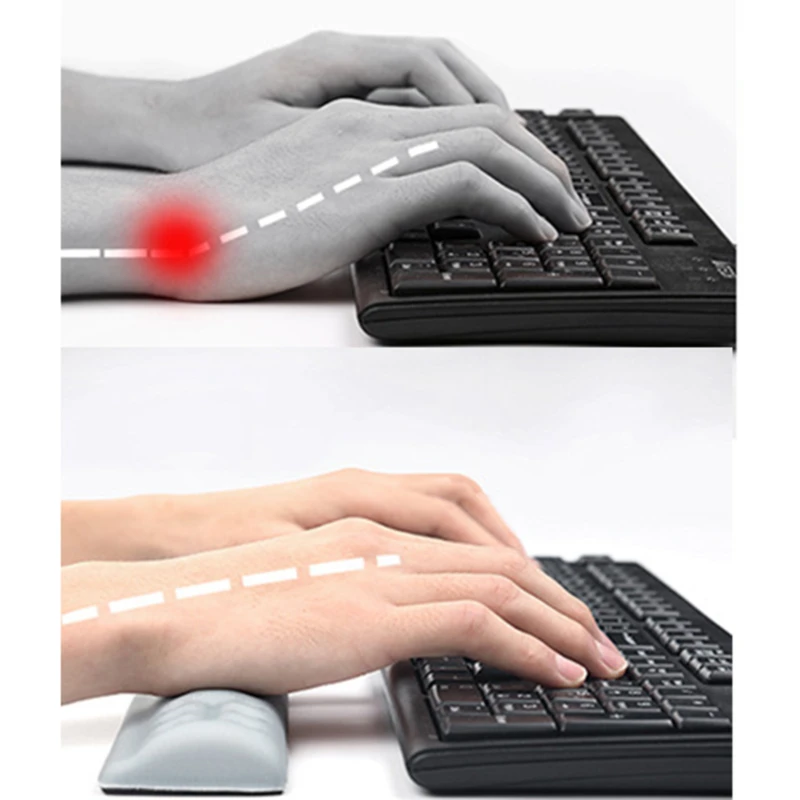 Keyboard And Mouse pad Wrist Rest Ergonomic Memory Foam Hand Palm Rest Support For Typing Gaming Wrist Pain Relief And Repair
Keyboard And Mouse pad Wrist Rest Ergonomic Memory Foam Hand Palm Rest Support For Typing Gaming Wrist Pain Relief And Repair