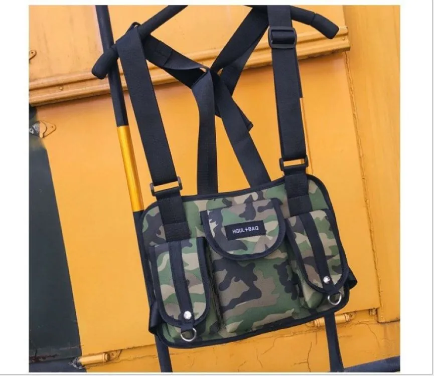 2019 fashion chest rig waist bag hip hop streetwear functional tactical chest bag cross shoulder Outdoor bags
2019 fashion chest rig waist bag hip hop streetwear functional tactical chest bag cross shoulder Outdoor bags