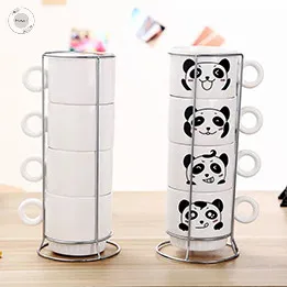 Eiffel Tower Cat animal Coffee Cup Set Ceramic Mugs With Iron Shelf Creative Drinkware Coffee Tea Cups Simple Home Office Mugs
Eiffel Tower Cat animal Coffee Cup Set Ceramic Mugs With Iron Shelf Creative Drinkware Coffee Tea Cups Simple Home Office Mugs