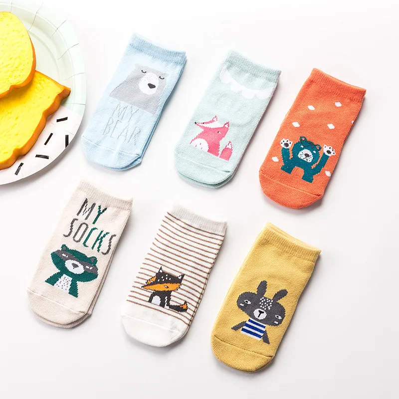 Newborn Socks Cartoon Baby Socks Non-slip Infant Cotton Rubber Anti Slip Floor Socks Toddlers Autumn Spring Fashion Animal Socks
Newborn Socks Cartoon Baby Socks Non-slip Infant Cotton Rubber Anti Slip Floor Socks Toddlers Autumn Spring Fashion Animal Socks