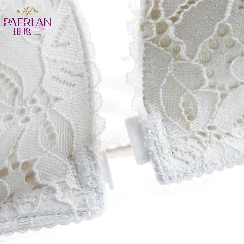 PAERLAN Sexy Lace Trim Adjust The Side Breast Support Underwear Women Bra With Front Closure And No Steel Ring Gather Bralette
PAERLAN Sexy Lace Trim Adjust The Side Breast Support Underwear Women Bra With Front Closure And No Steel Ring Gather Bralette