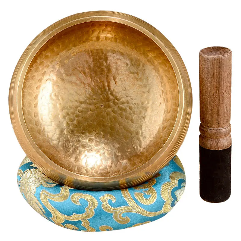 Набор тибетских чаш с молотком и подушкой поющие чаши для медитации йоги пения