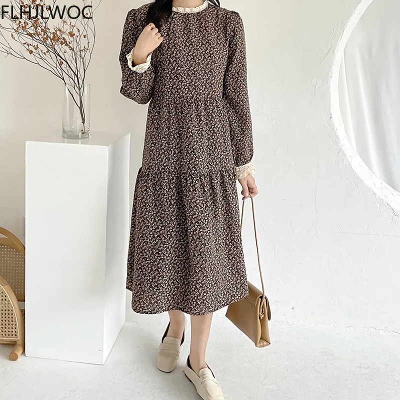 2021 Spring Japanese Style Korea Chic Fashion Vestidos Female Women Patchwork White Hollow Out Lace Retro Vintage Floral Dress
2021 Spring Japanese Style Korea Chic Fashion Vestidos Female Women Patchwork White Hollow Out Lace Retro Vintage Floral Dress