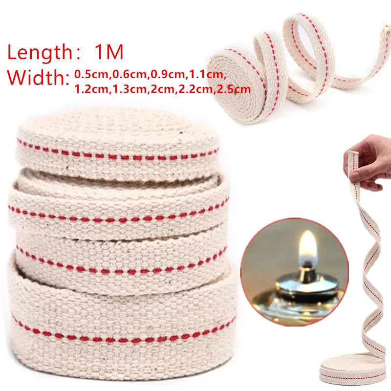Material Strong Flat Cotton Wick Core For Kerosene Burner Stove Lighting Lantern Oil Lamp DIY Making Accessories
Material Strong Flat Cotton Wick Core For Kerosene Burner Stove Lighting Lantern Oil Lamp DIY Making Accessories